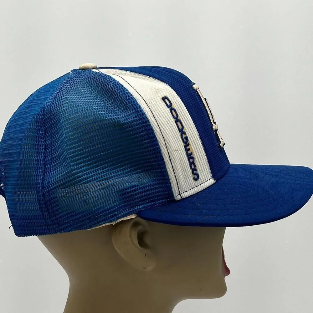 Unbranded Men's Blue and White Hat